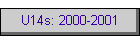 U14s: 2000-2001